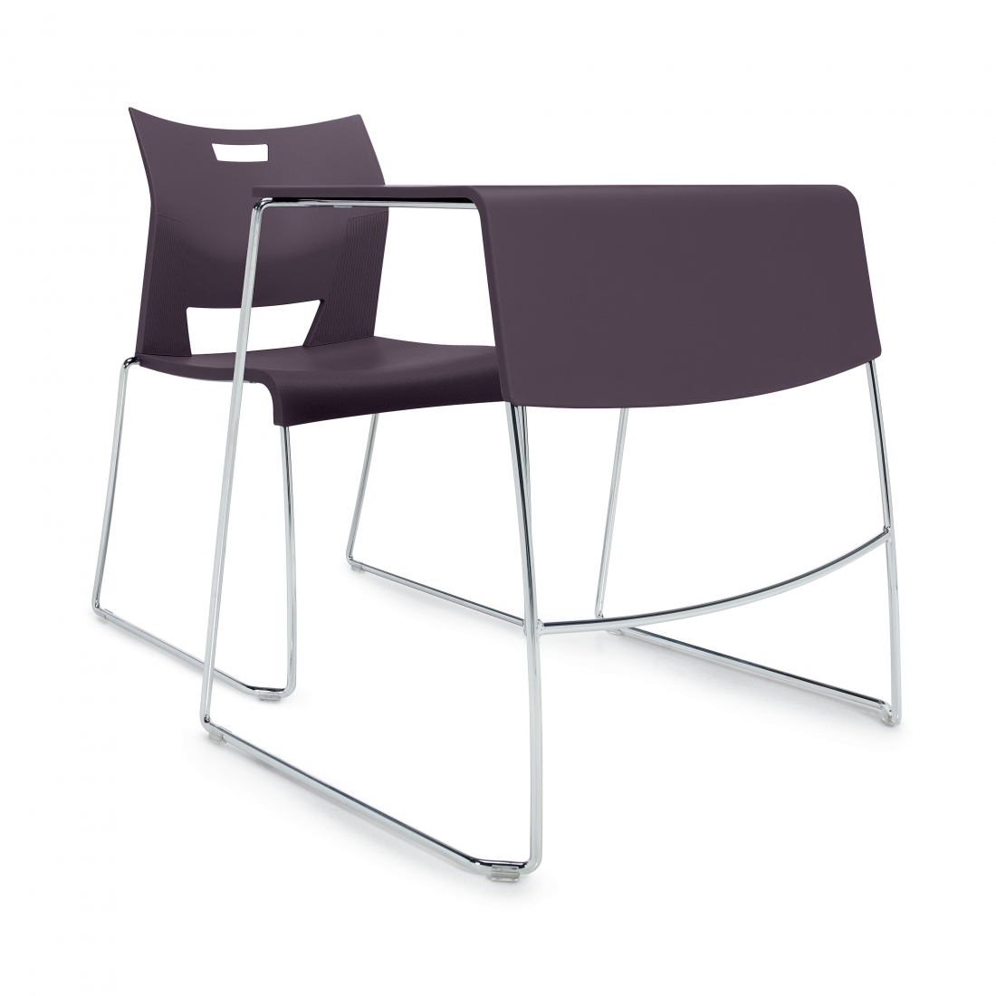 Global Furniture Group, DuetTM stacking tables are easy to configure, quick to stack and simple to store. Duet turns any